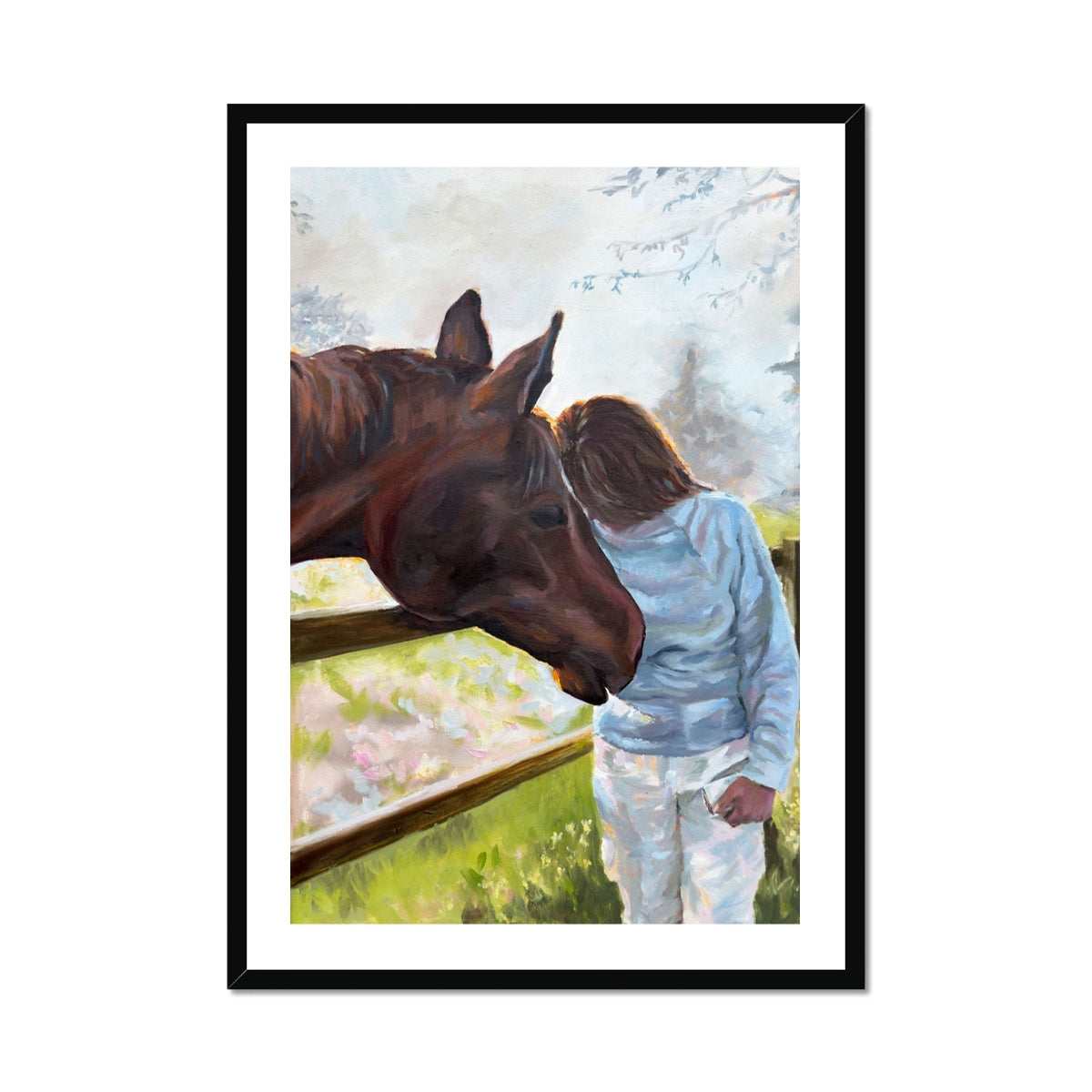 Horse lover fine art print