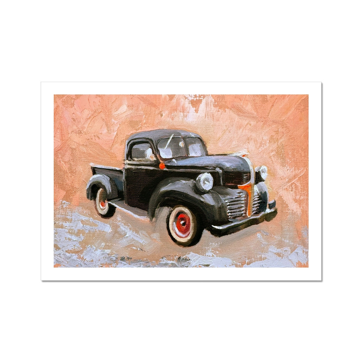 Classic Dodge Truck Fine Art Print in unframed option