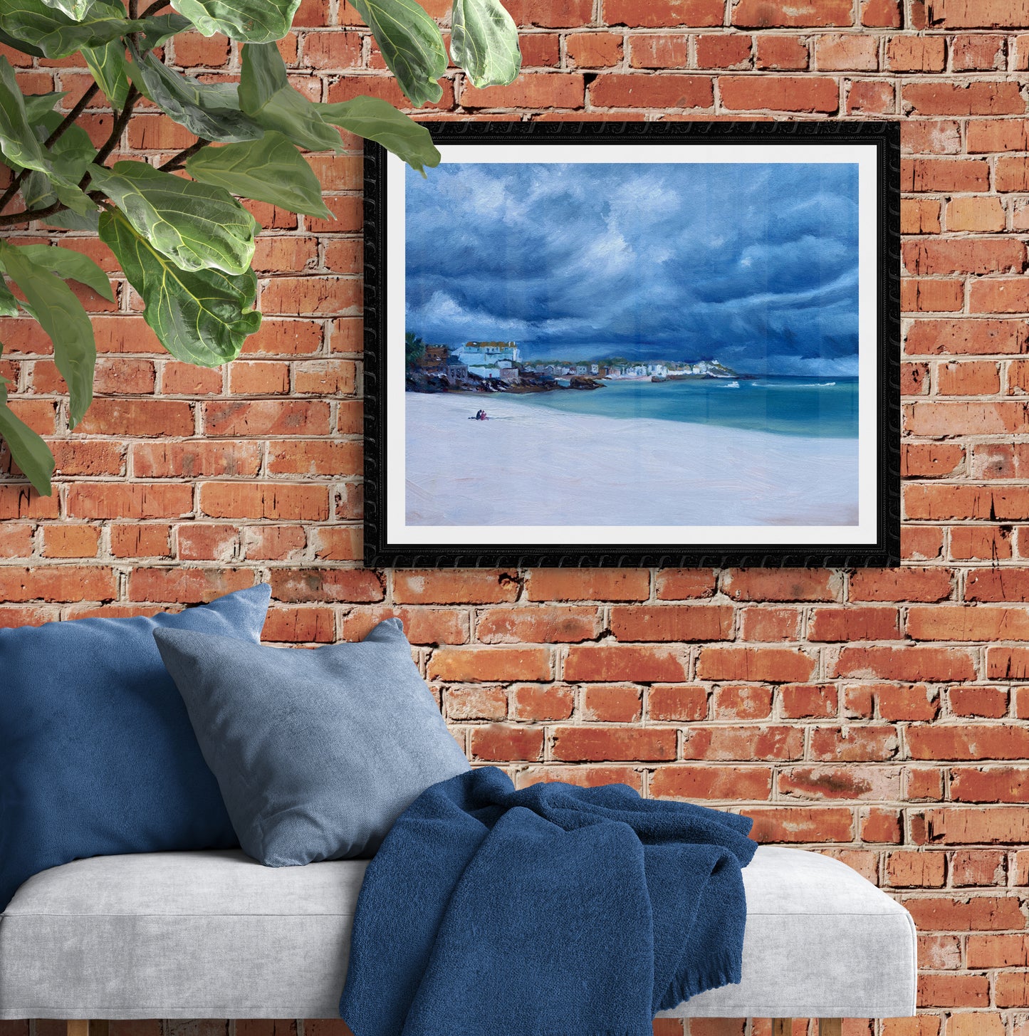 Porthminster Beach, St Ives Art print